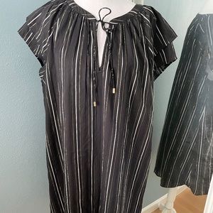 Ann Taylor Metallic Shift Dress